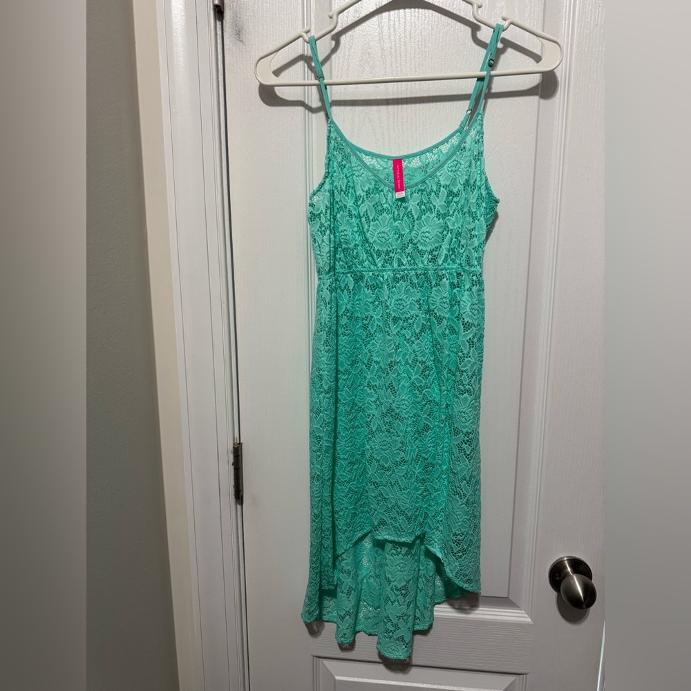 Victoria’s Secret Mint Green Lace Cover-up